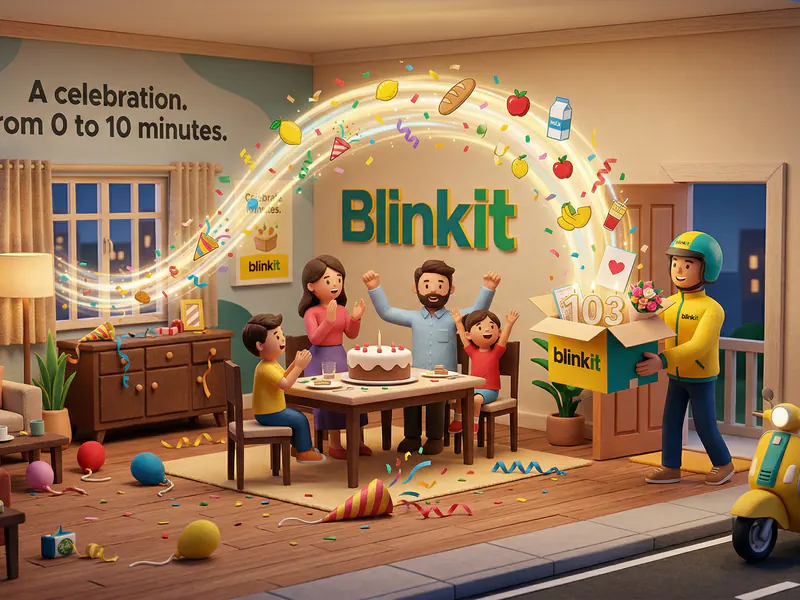 Blinkit hero visual