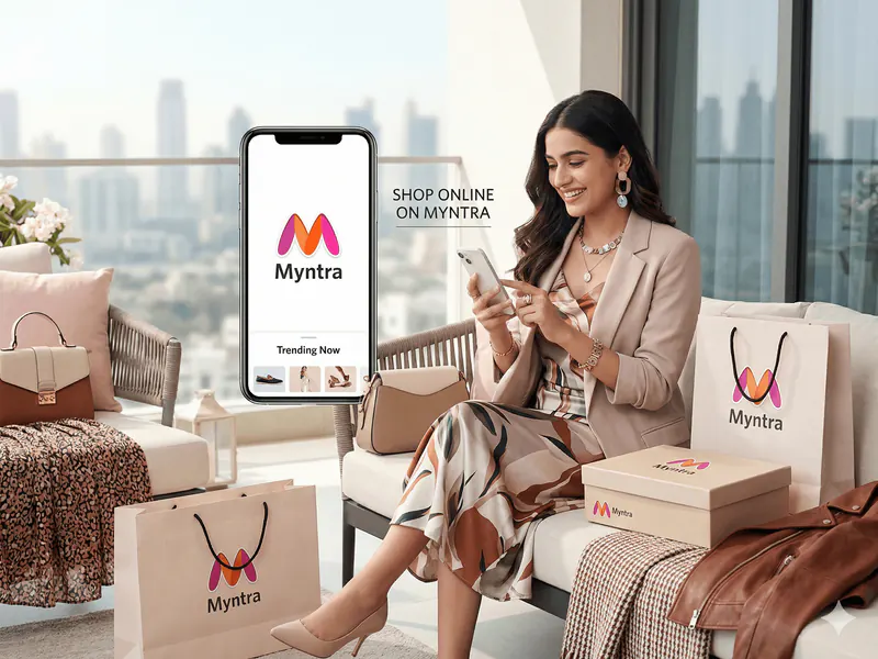 Myntra hero visual